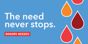 Blood Drive at the West Caldwell Public Library on March 19