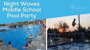 Night Waves Middle School Pool Party