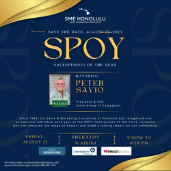 SME Honolulu Salesperson of the Year (SPOY)