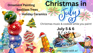 Christmas in July Event!