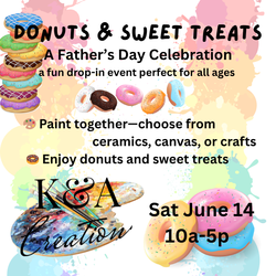 Donuts & Sweet Treats: A Father's Day Celebration!