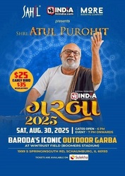 Atul Purohit - Navratri Garba 2025 Schaumburg (Baroda's Iconic Outdoor Garba)