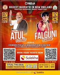 Legendary Singer Atul Purohit Live in Hartford 2025