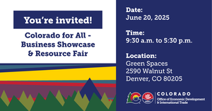 Colorado For All - Business Showcase and Resource Fair