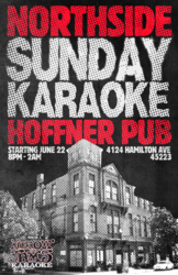 Northside Karaoke Sundays at Hoffner Pub - KICK OFF!