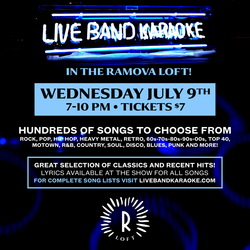 Live Band Karaoke at the Ramova Loft