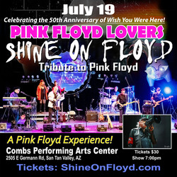 Shine On Floyd pays tribute to Pink Floyd at Combs Performing Arts Center July 19