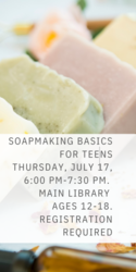 Soapmaking Basics for Teens