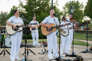 U.S. Navy Band Country Current at Belmont Bay Marina Pavilion and Lawn