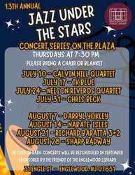 13th Annual "Jazz Under the Stars" Concert Series