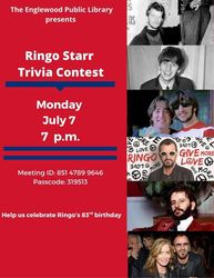 Ringo Starr Trivia Contest