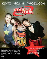 THE ERR0RS TOUR - Starring Klypi, ÅNGEL 004, & NO.AH (with V1R1S and Avas)