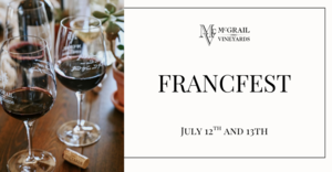 FrancFest at McGrail Vineyards