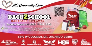 Mens Closet 2025 Back 2 School Backpack Giveaway