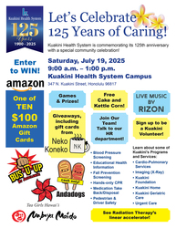 Kuakini Health System 125th Anniversary Celebration