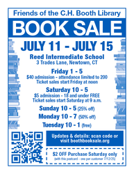 49th Annual Book Sale, Friends of the C.H. Booth Library