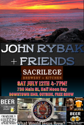 John Rybak + Friends @ Sacrilege Brewery + Kitchen