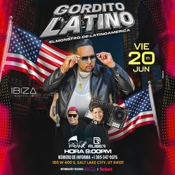DJ Gordito Latino – June 20th @ IBIZASLC