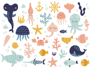 Sea Creatures with Amazing Features