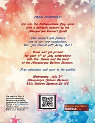 Albuquerque Concert Band Patriotic Concert!