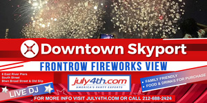 NYC's Ultimate 4th of July: Front Row Fireworks!