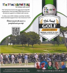 The Tomorrow Fund 33rd Annual Golf Tournament