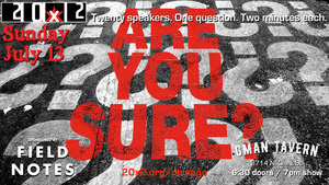 20x2 Chicago: Are You Sure?