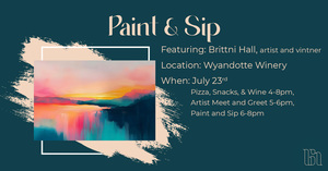 🖌️ Meet the Artist: An Evening with Brittni Hall 🎨