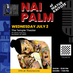 Live! Presents: Nai Palm (of Hiatus Kaiyote) with special guest Cammy Enaharo