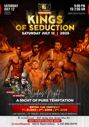 Kings of Seduction – Male Revue Show & Exotic Dance Contest