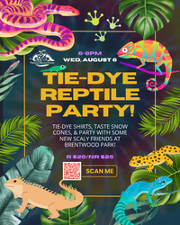 Tie-Dye Reptile Party