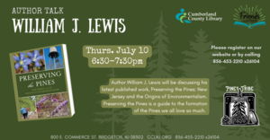 Author Talk: William J. Lewis