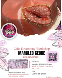 Geode Cake Decorating Workshop