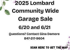 Lombard Community Wide  Garage Sale