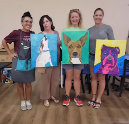 Paint Your Pet Benefiting 3 GREAT Local Charities
