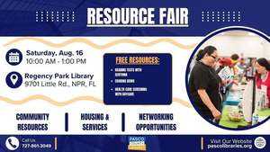 Community Resource Fair at Regency Park Library