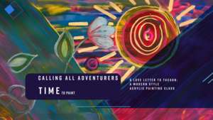 A Love Letter to Tucson: Modern Style Acrylic Painting Class