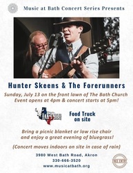 Music at Bath FREE Concert Series / Hunter Skeens - Bluegrass on the LAWN