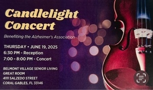 Candlelight Concert: Benefiting the Alzheimer’s Association
