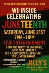 B&V Community Resource House Juneteenth Celebration