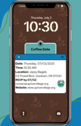 Coffee at Jazzy Bagels