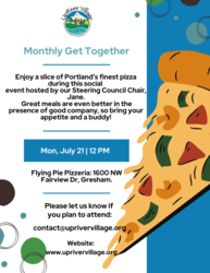 UpRiver Village Pizza Get-Together