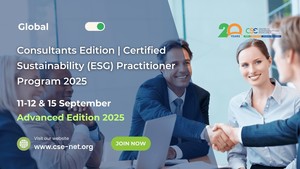 Consultants Edition | Certified Sustainability (ESG) Practitioner Program 2025