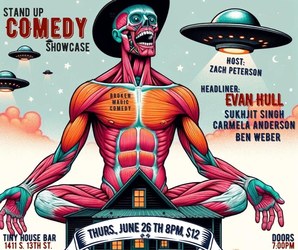 Broken Magic Comedy Showcase at Tiny House!