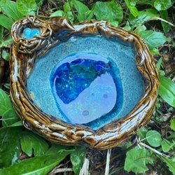 Decorative Bird at the Lake Bowl Workshop 8/28/25