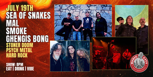 Sea of Snakes, Mal, Smoke, Ghengis Bong – Live at Music City SF - Hard Rock