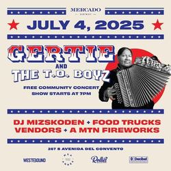 July 4 Community Concert at MSA Annex with Gertie & The T.O. Boyz