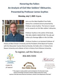 Honoring the Fallen: An Analysis of Civil War Soldiers’ Obituaries