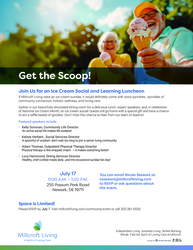 Ice Cream Social and Luncheon