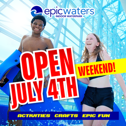 Make It a Festive Fourth at America’s Favorite Indoor Waterpark!